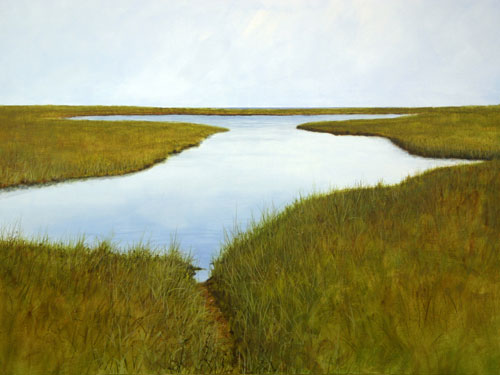 Struna Galleries of Brewster and Chatham, Cape Cod Paintings of New England and Cape Cod  - Nauset Marsh